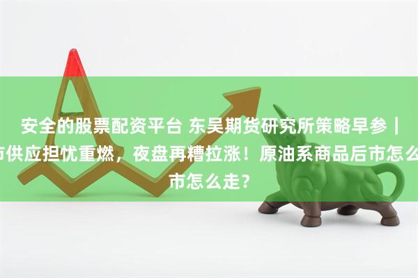 安全的股票配资平台 东吴期货研究所策略早参｜油市供应担忧重燃，夜盘再糟拉涨！原油系商品后市怎么走？